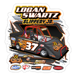 Logan Swartz | 2023 | Sticker 2 - white matte