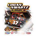 Logan Swartz | 2023 | Sticker 2 - transparent glossy