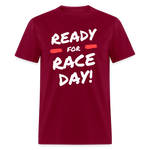 Ready For Race Day | FSR Merch | Adult T-Shirt - burgundy