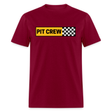 Pit Crew | FSR Merch | Adult T-Shirt - burgundy