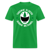 Throwin' Sliders | FSR Merch | Adult T-Shirt - bright green