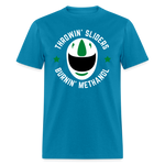 Throwin' Sliders | FSR Merch | Adult T-Shirt - turquoise