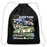 Misfits Motorsports | 2023 | Cotton Drawstring Bag - black