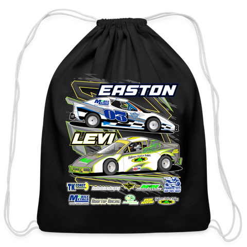Misfits Motorsports | 2023 | Cotton Drawstring Bag - black