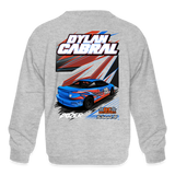 Dylan Cabral | 2023 | Youth Crewneck Sweatshirt - heather gray