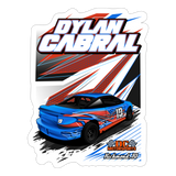 Dylan Cabral | 2023 | Sticker 2 - white matte