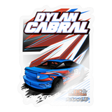 Dylan Cabral | 2023 | Sticker 2 - transparent glossy