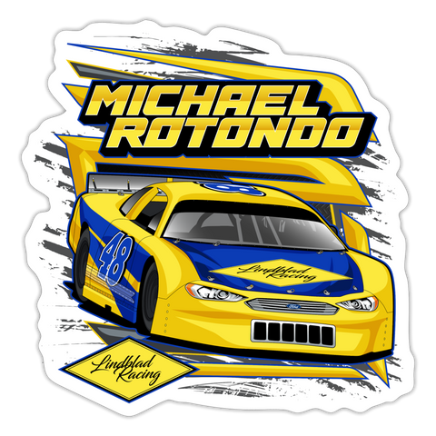 Michael Rotondo | 2023 | Sticker 2 - white matte