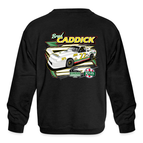 Baker Family Racing | 2023 | Youth Crewneck Sweatshirt - black