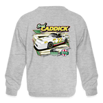 Baker Family Racing | 2023 | Youth Crewneck Sweatshirt - heather gray