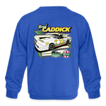 Baker Family Racing | 2023 | Youth Crewneck Sweatshirt - royal blue