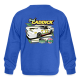 Baker Family Racing | 2023 | Youth Crewneck Sweatshirt - royal blue