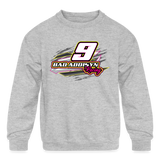 Bad Addisyn Racing | 2023 | Youth Crewneck Sweatshirt - heather gray