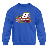 Bad Addisyn Racing | 2023 | Youth Crewneck Sweatshirt - royal blue