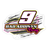 Bad Addisyn Racing | 2023 | Sticker - white matte