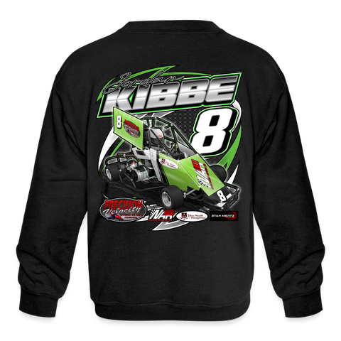 Jordan Kibbe | 2023 | Youth Crewneck Sweatshirt - black