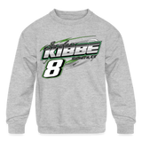 Jordan Kibbe | 2023 | Youth Crewneck Sweatshirt - heather gray