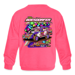 Erin Boesdorfer | 2023 | Youth Crewneck Sweatshirt - neon pink