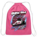 Bekah Motley | 2023 | Cotton Drawstring Bag - pink