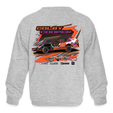 Colby Cooper | 2023 | Youth Crewneck Sweatshirt - heather gray