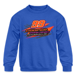 Colby Cooper | 2023 | Youth Crewneck Sweatshirt - royal blue