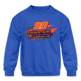 Colby Cooper | 2023 | Youth Crewneck Sweatshirt - royal blue