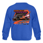 Colby Cooper | 2023 | Youth Crewneck Sweatshirt - royal blue