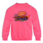 Colby Cooper | 2023 | Youth Crewneck Sweatshirt - neon pink