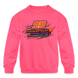 Colby Cooper | 2023 | Youth Crewneck Sweatshirt - neon pink