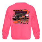 Colby Cooper | 2023 | Youth Crewneck Sweatshirt - neon pink