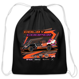 Colby Cooper | 2023 | Cotton Drawstring Bag - black