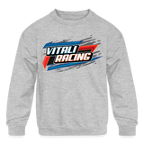 Vitali Racing | 2023 | Youth Crewneck Sweatshirt - heather gray