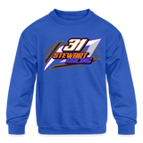 Kenny Stewart | 2023 | Youth Crewneck Sweatshirt - royal blue