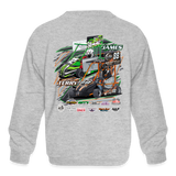 Plan B&C Racing | 2023 | Youth Crewneck Sweatshirt - heather gray