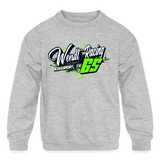 Aaron Wendt | 2023 | Youth Crewneck Sweatshirt - heather gray