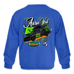 Aaron Wendt | 2023 | Youth Crewneck Sweatshirt - royal blue