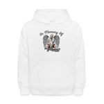 Chris Jordan | 2023 | Youth Hoodie - white