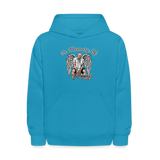 Chris Jordan | 2023 | Youth Hoodie - turquoise