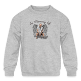 Chris Jordan | 2023 | Youth Crewneck Sweatshirt - heather gray