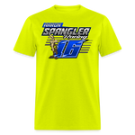 Aaron Spangler | 2023 | Adult T-Shirt - safety green