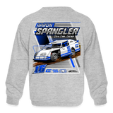 Aaron Spangler | 2023 | Youth Crewneck Sweatshirt - heather gray