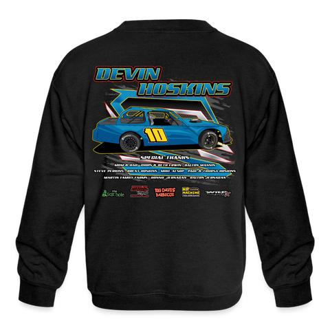 Devin Hoskins | 2023 | Youth Crewneck Sweatshirt - black