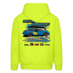 Devin Hoskins | 2023 | Adult Hoodie - safety green