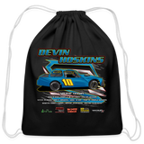 Devin Hoskins | 2023 | Cotton Drawstring Bag - black