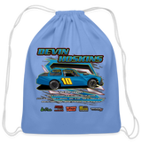 Devin Hoskins | 2023 | Cotton Drawstring Bag - carolina blue