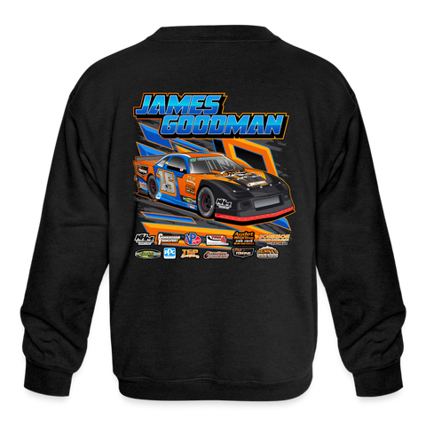 James Goodman | 2023 | Youth Crewneck Sweatshirt - black