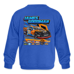 James Goodman | 2023 | Youth Crewneck Sweatshirt - royal blue