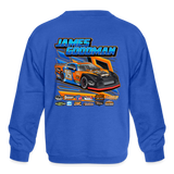 James Goodman | 2023 | Youth Crewneck Sweatshirt - royal blue