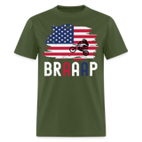 Braaap | FSR Merch | Adult T-Shirt - military green