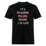 I Fix Cars | FSR Merch | Adult T-Shirt - black